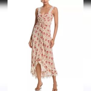 Cinq A Sept Stevie Ruched Dress Sz 2